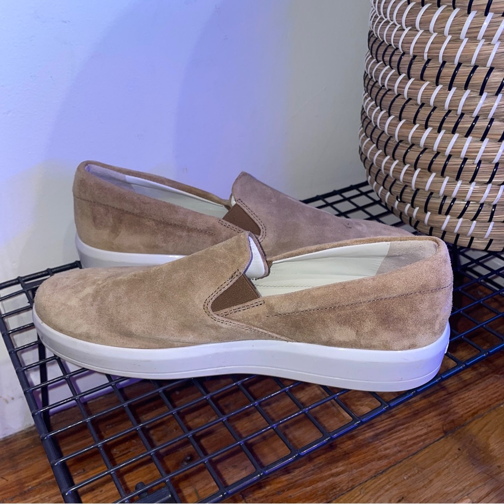 Prada Suede Slip-On Sneakers